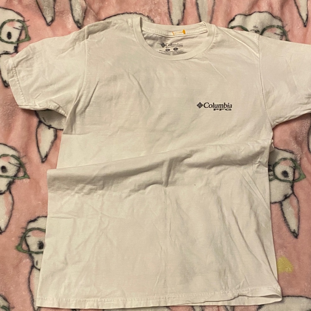 Columbia Classic White Tee PFG